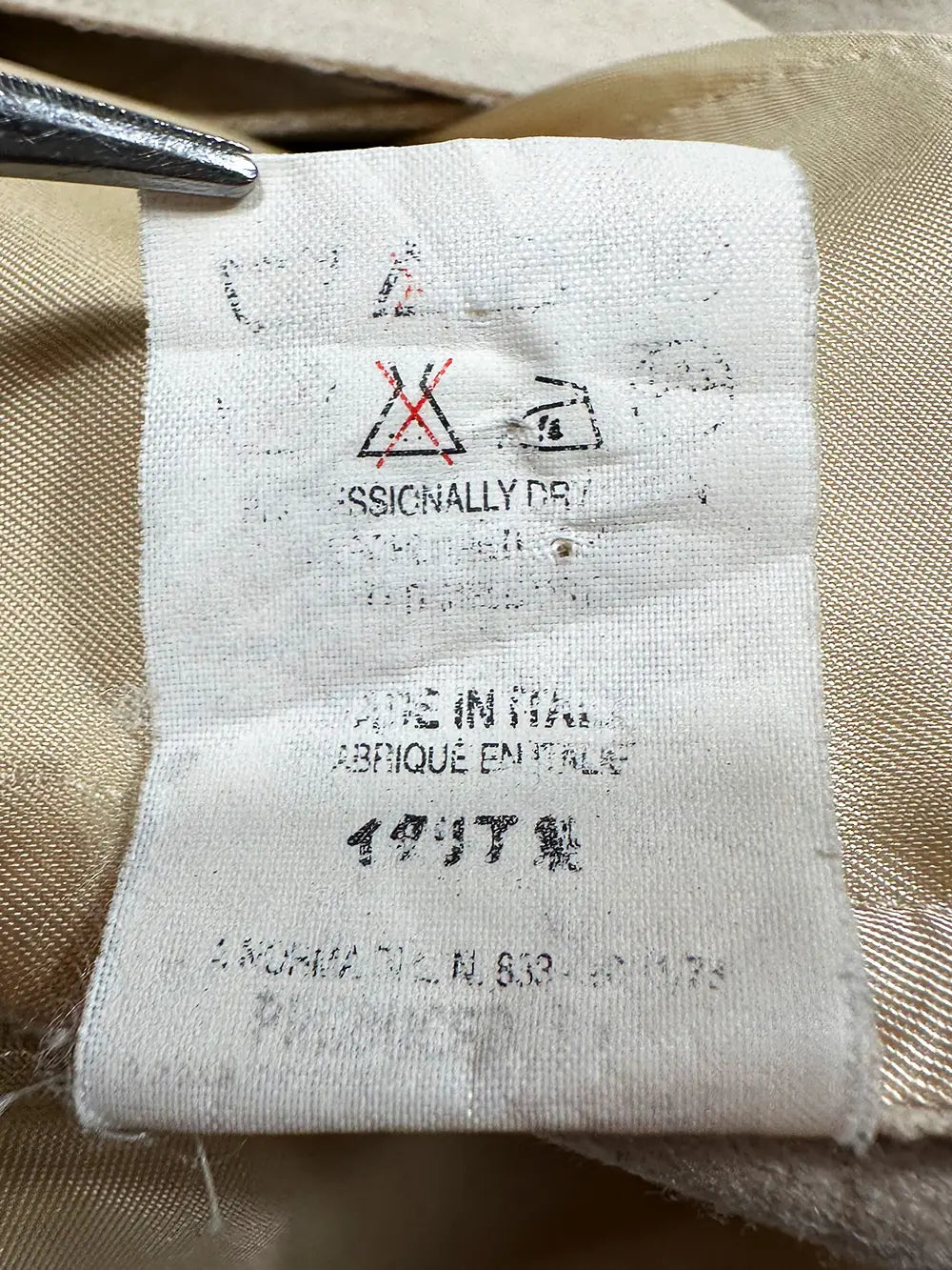 FW98 Tailleur by Tom Ford