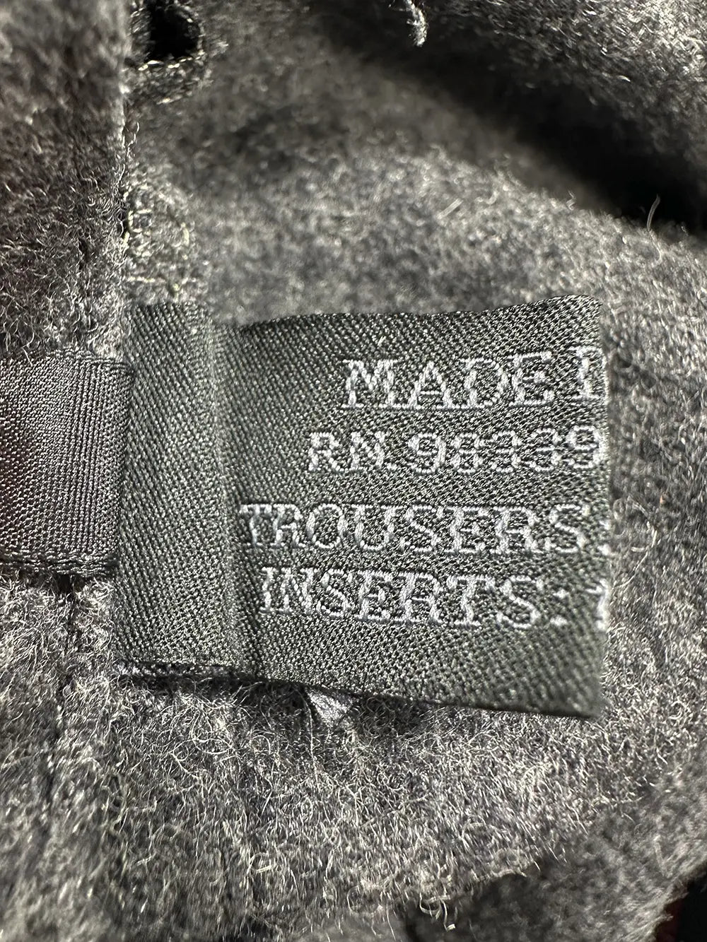 FW99 Wool Capri Pants