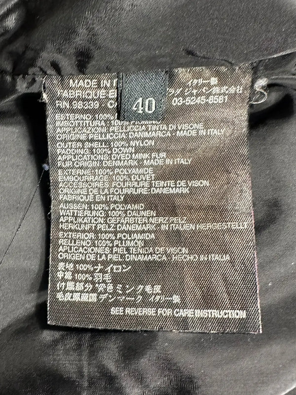 FW04 Puffer w/ Mink Collar