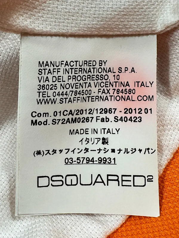 SS12 Orange Perfecto Jacket