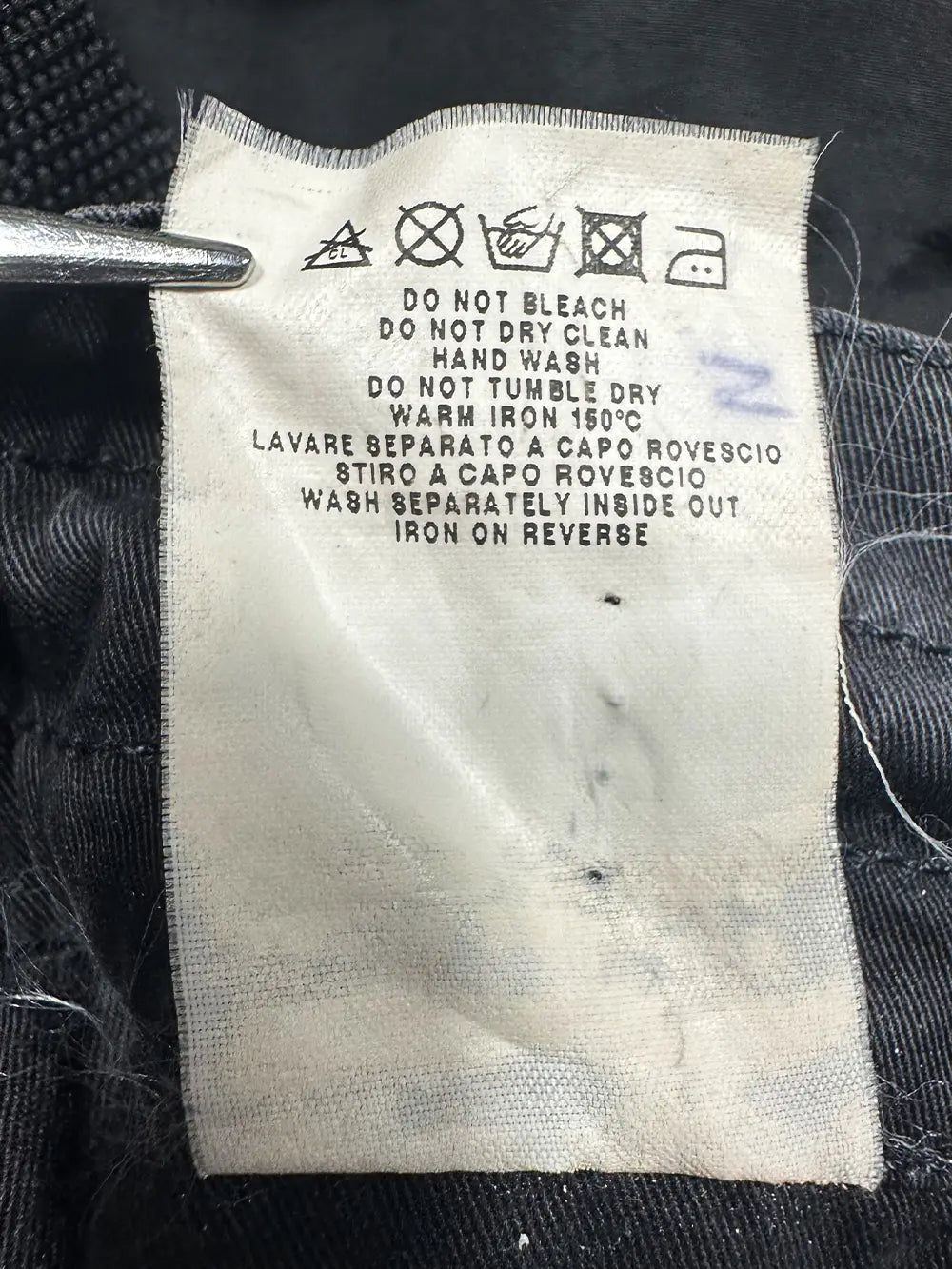 AW03 Bondage Cargo Skirt