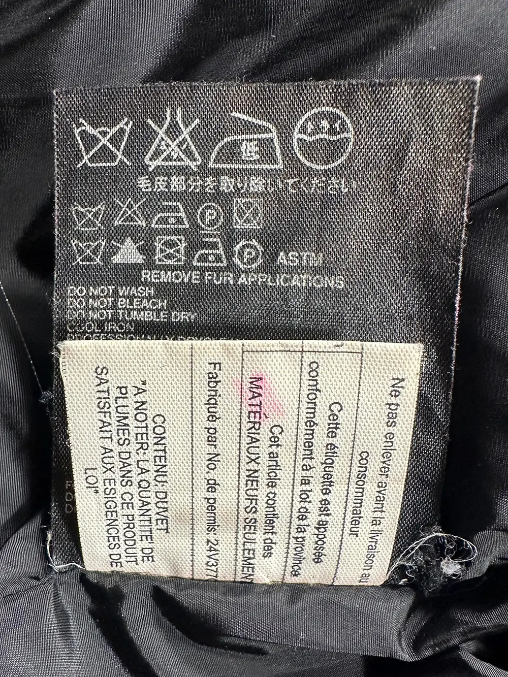 FW04 Puffer w/ Mink Collar