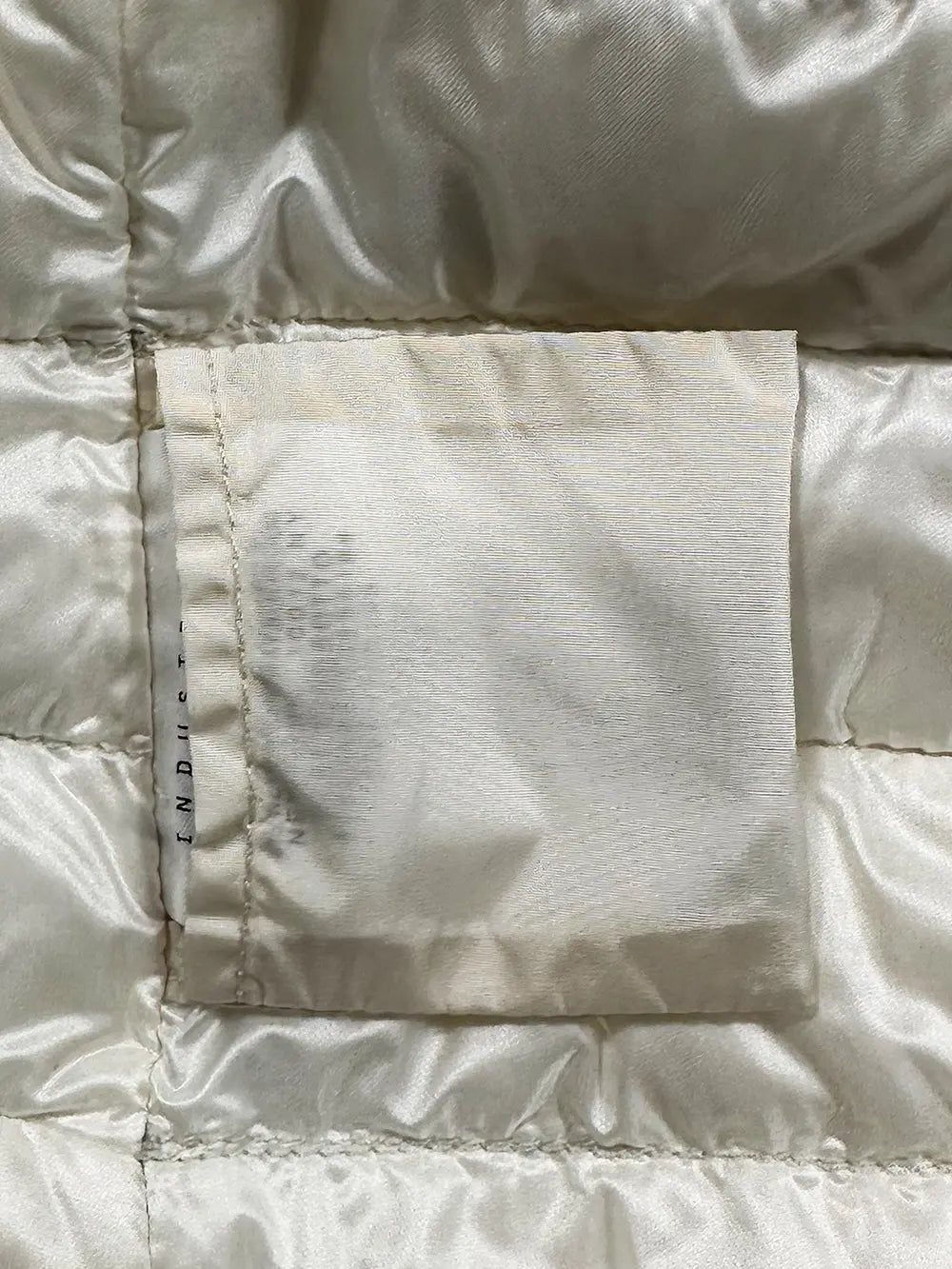 White Quilted Biker Jacket