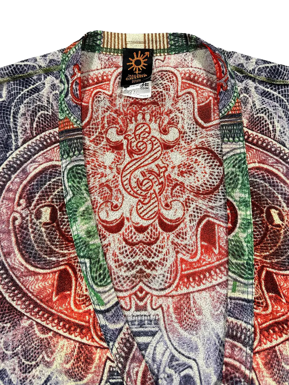 Cash Print Cardigan